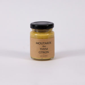 Pot de moutarde thym-citron