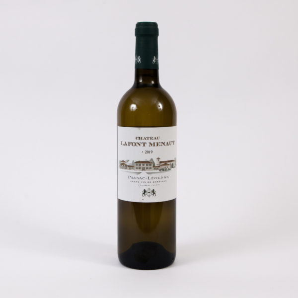 Bouteille de vin blanc Lafont Menau